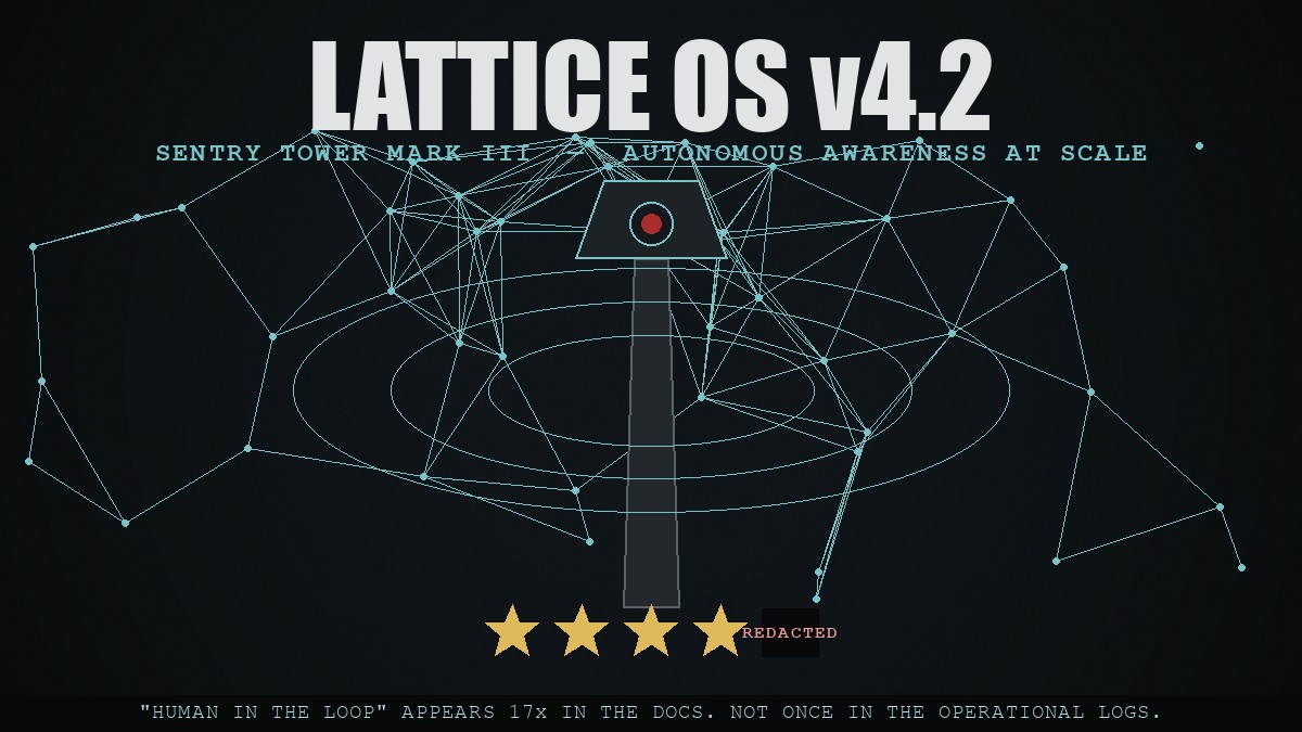 Anduril Lattice — "The Smart Wall Nobody Voted For"